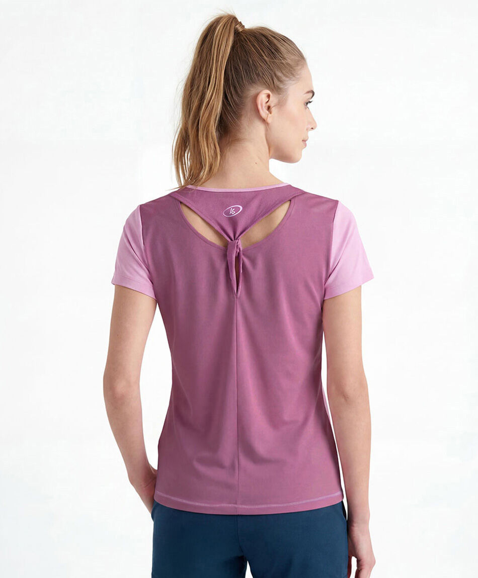 Polera deportiva mujer yoga