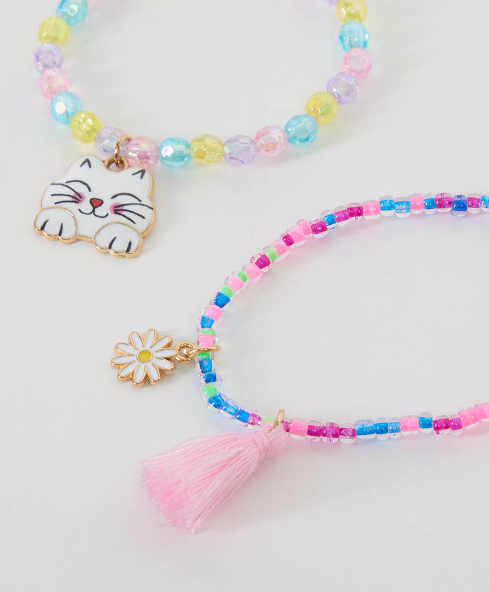 Set 2 pulseras infantiles mostacillas Set 2 pulseras infantiles mostacillas