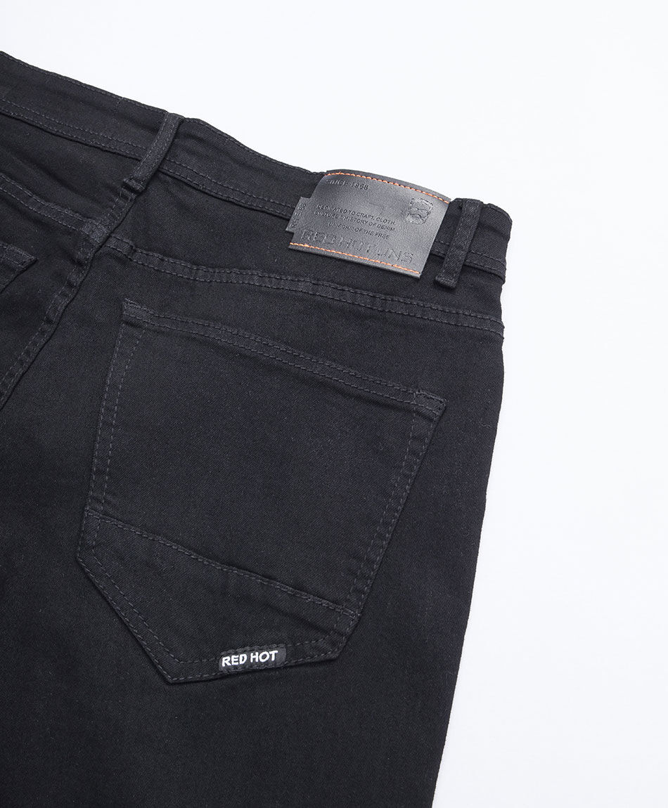 Jeans hombre negro skinny