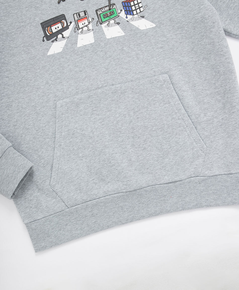 Poler&oacute;n hombre print vintage