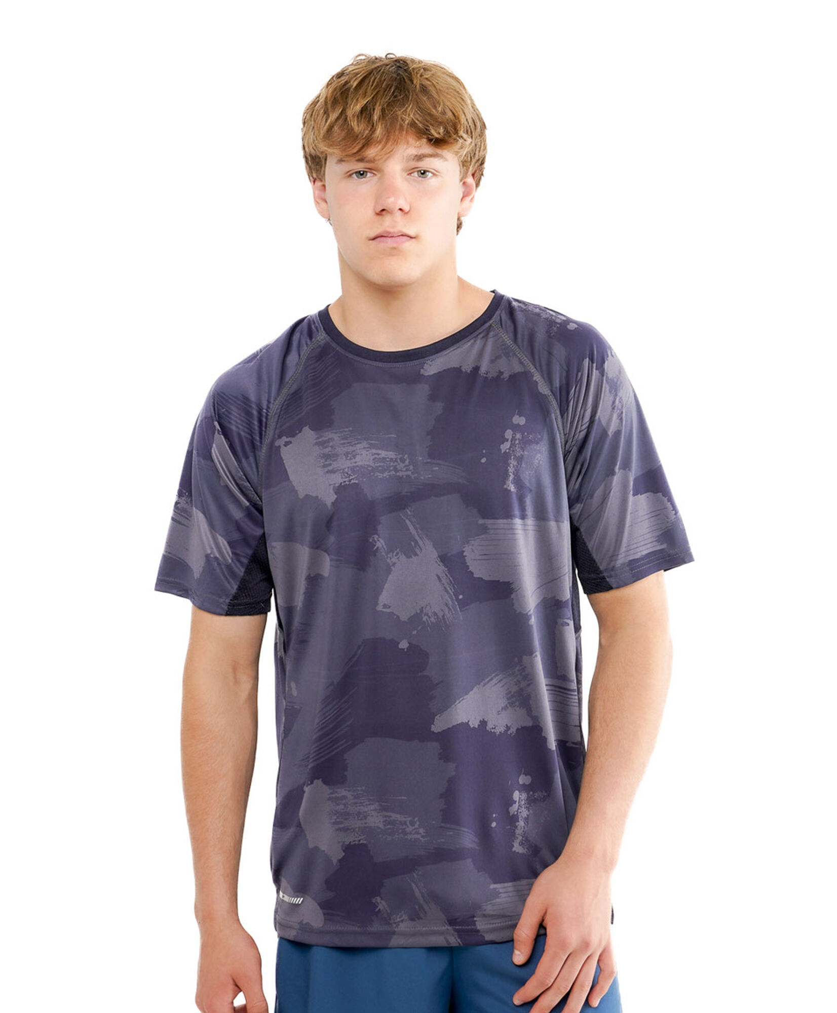 Polera deportiva hombre pinceladas Polera deportiva hombre pinceladas