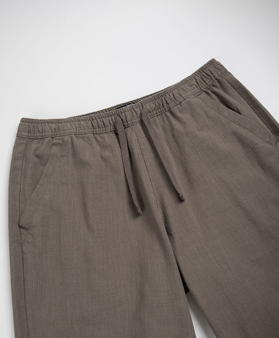 Short hombre caf&eacute; algod&oacute;n