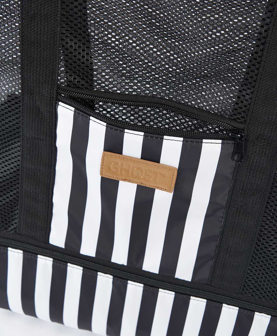 Bolso mujer cooler l&iacute;neas negro