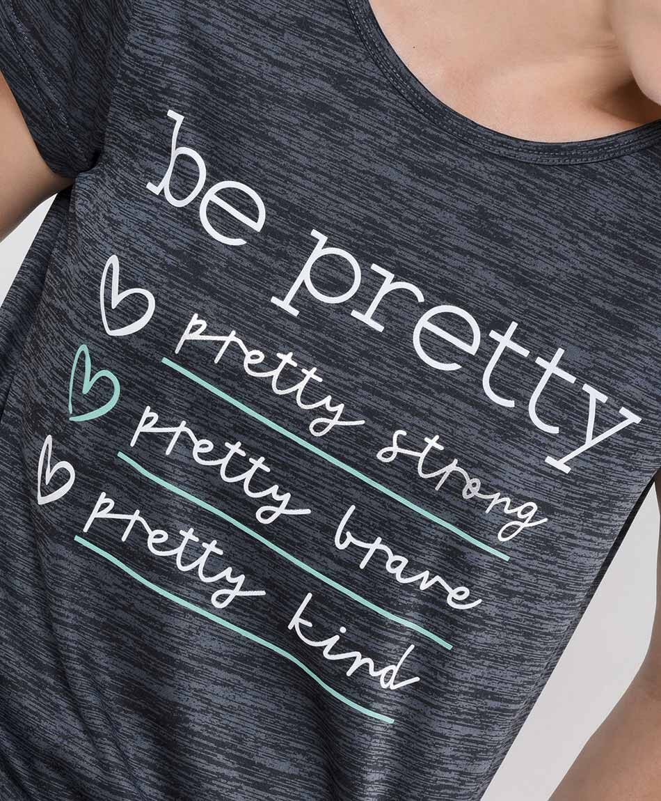 Polera deportiva mujer frases