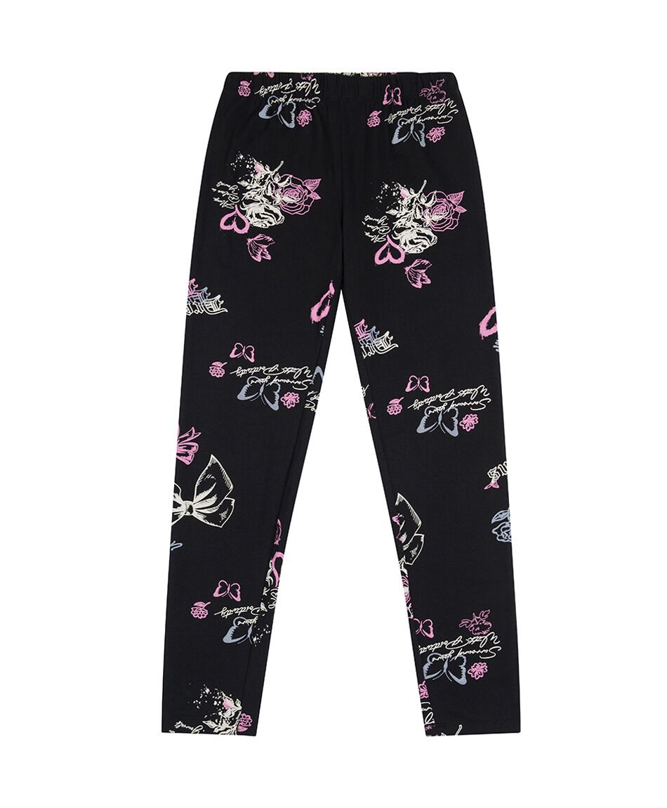 Pack 2 leggins ni&ntilde;a frases