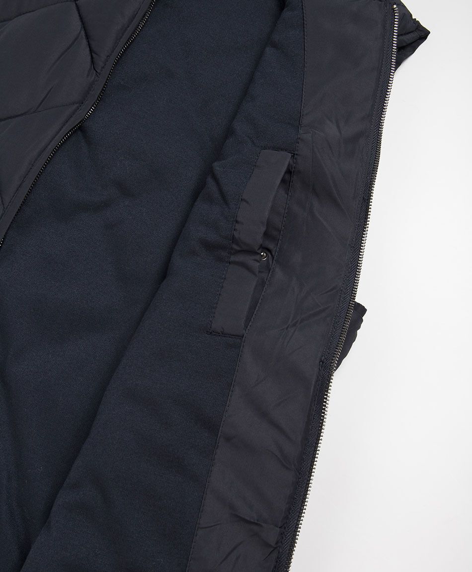 Parka hombre sin mangas rombos