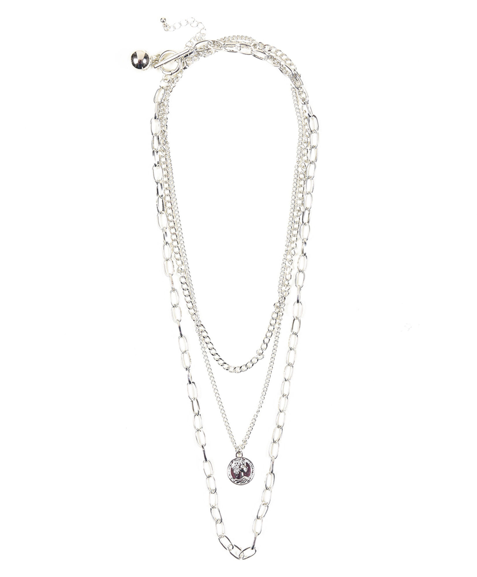 Collar mujer triple silver Collar mujer triple silver