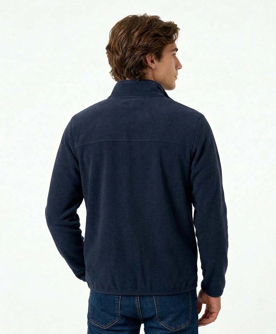 Poler&oacute;n hombre polar con cierre pro