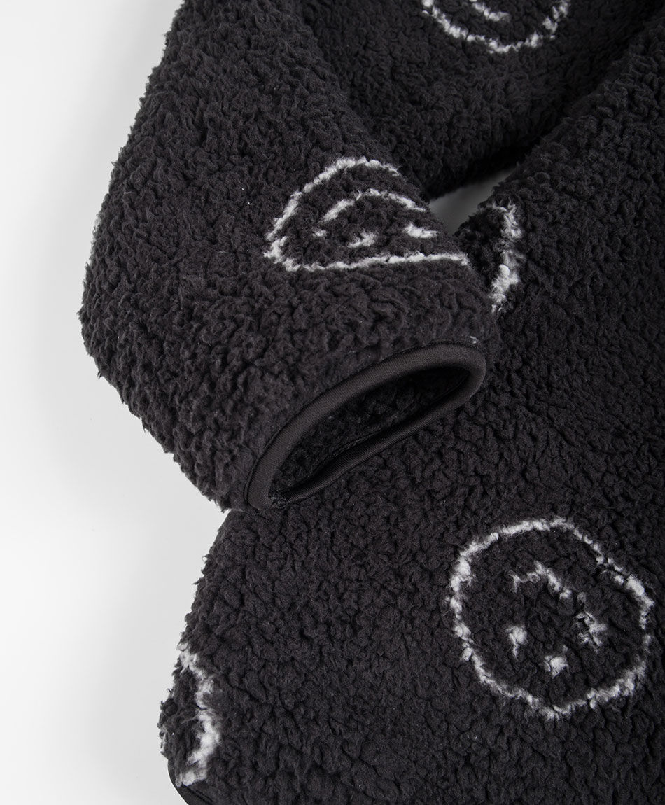 Poler&oacute;n ni&ntilde;a sherpas smile negro