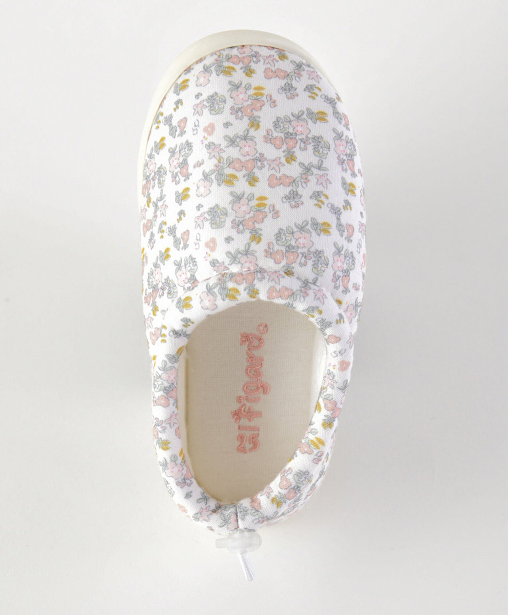 Pantufla infantil (20 a 25) florcitas Pantufla infantil (20 a 25) florcitas