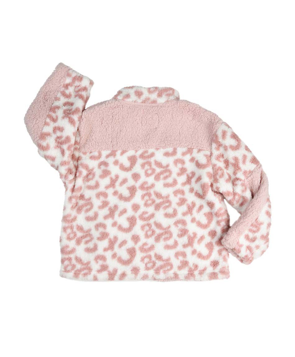 Poler&oacute;n ni&ntilde;a animal print