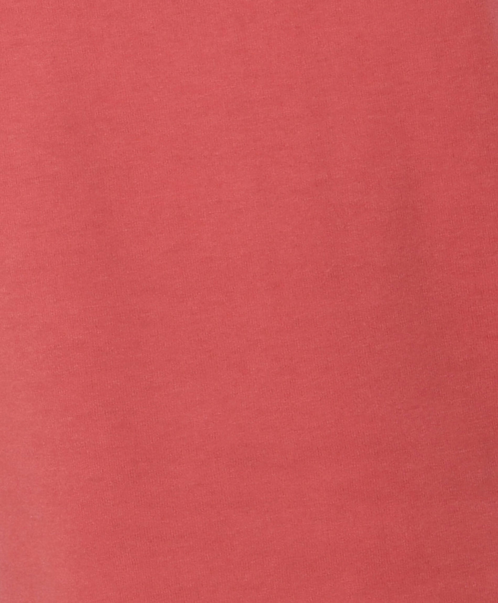 Polera mujer lisa corta coral Polera mujer lisa corta coral