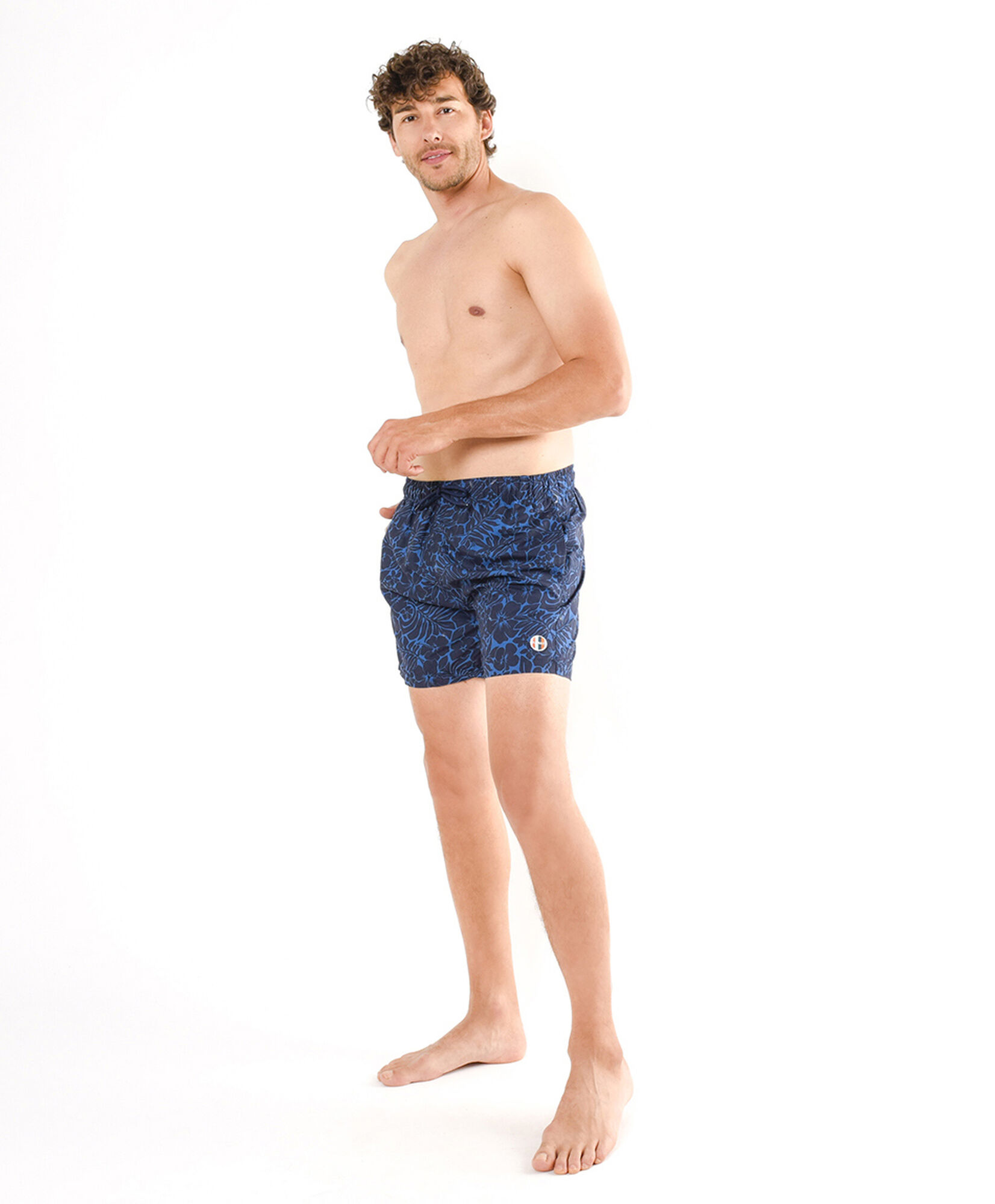 Traje de baño hombre hojitas Traje de baño hombre hojitas