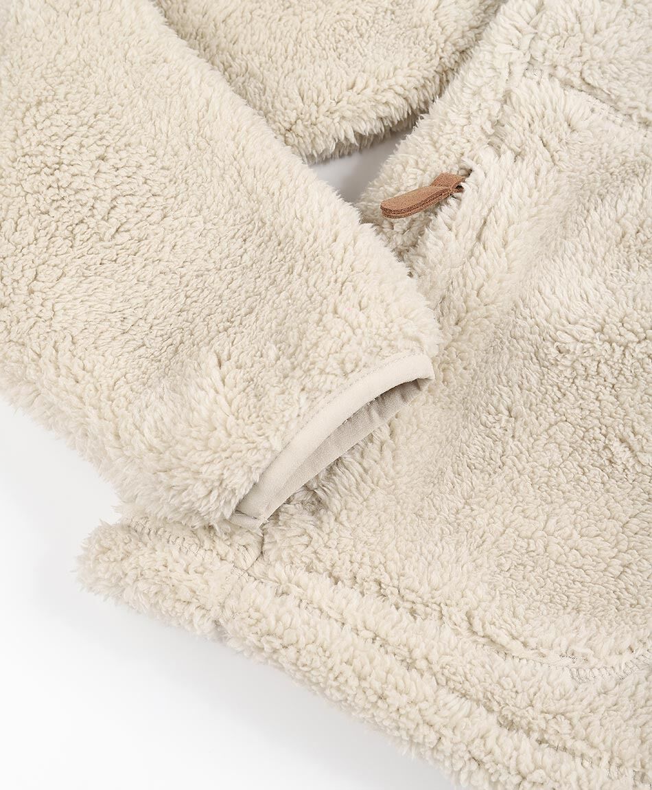 Polar deportivo mujer beige