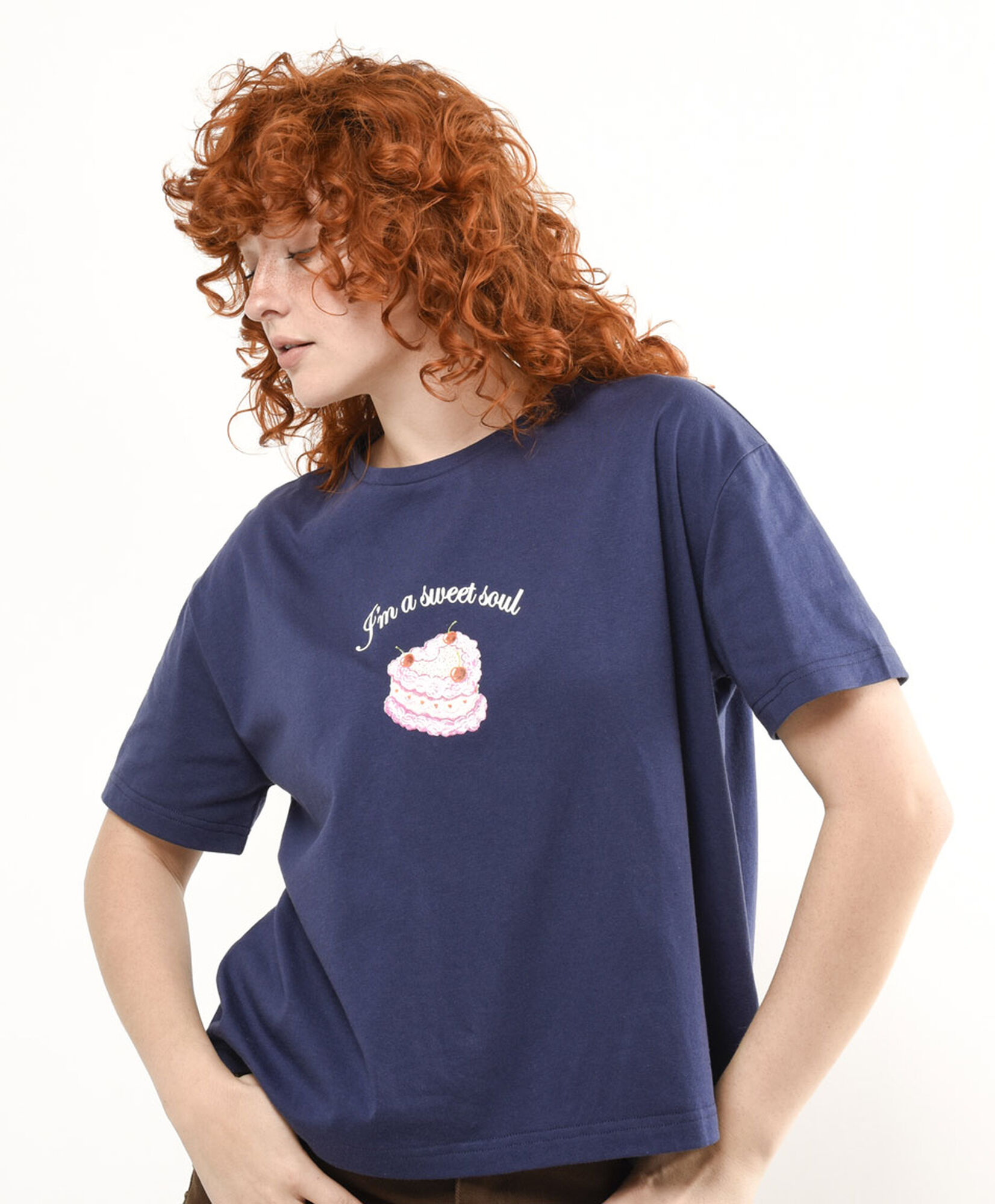 Polera mujer estampado pastel Polera mujer estampado pastel