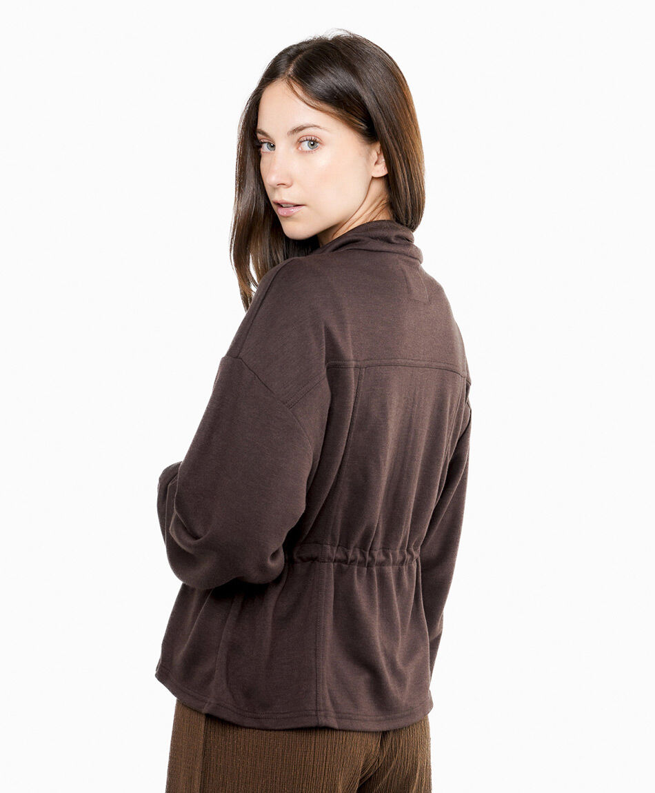 Poler&oacute;n mujer cintura elasticada