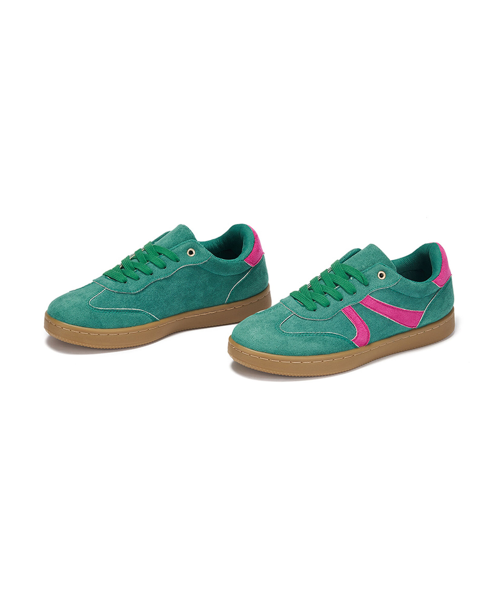 Zapatilla mujer vintage verde Zapatilla mujer vintage verde