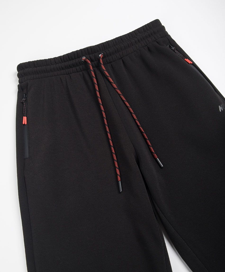 Pantal&oacute;n deportivo hombre negro cierres