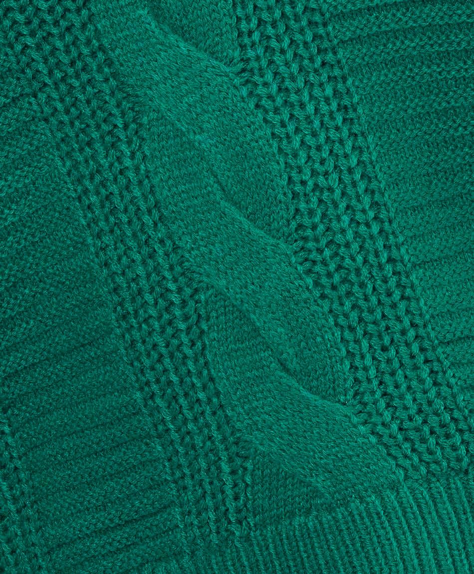 Sweater mujer textura verde