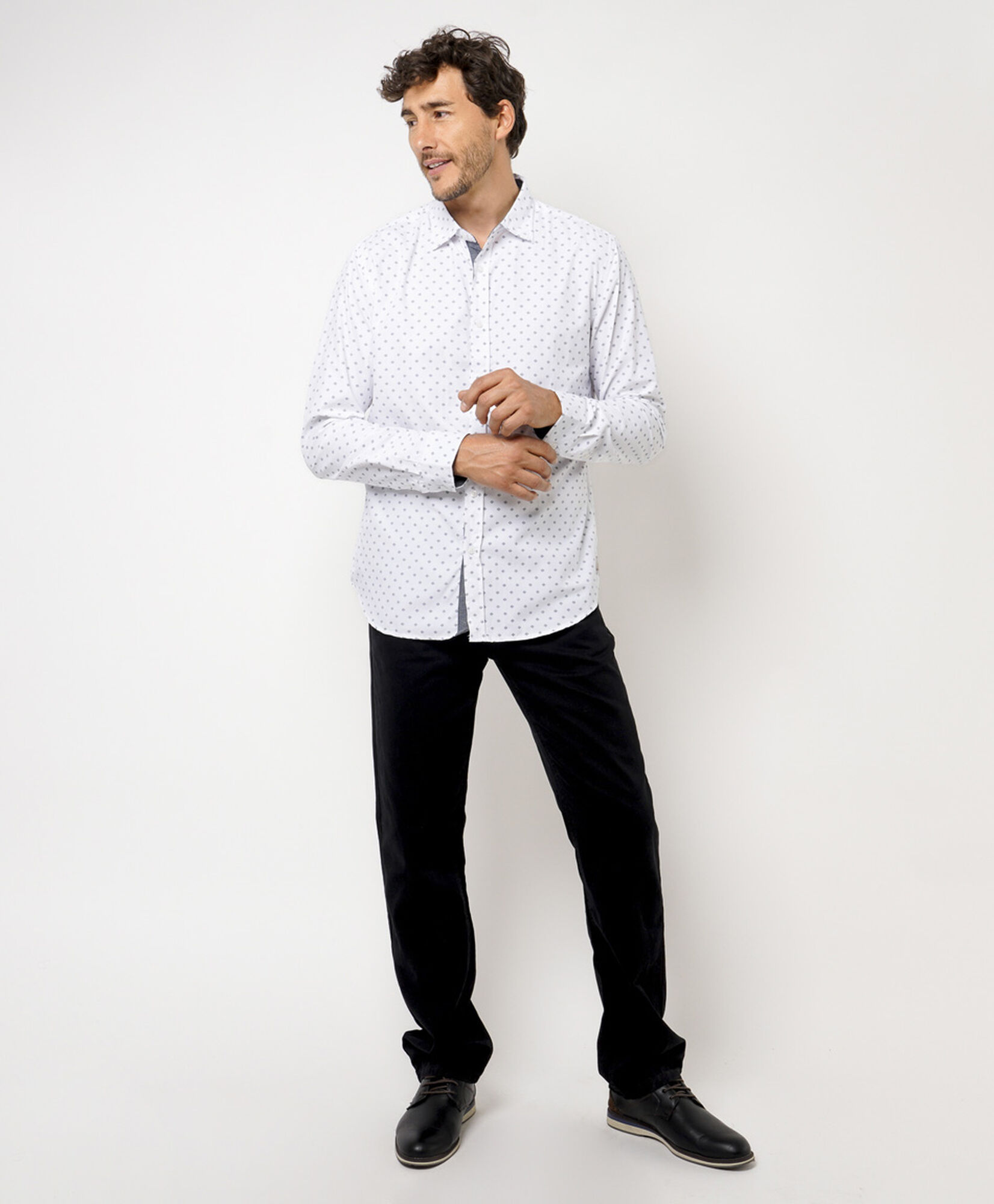 Camisa hombre mini print Camisa hombre mini print