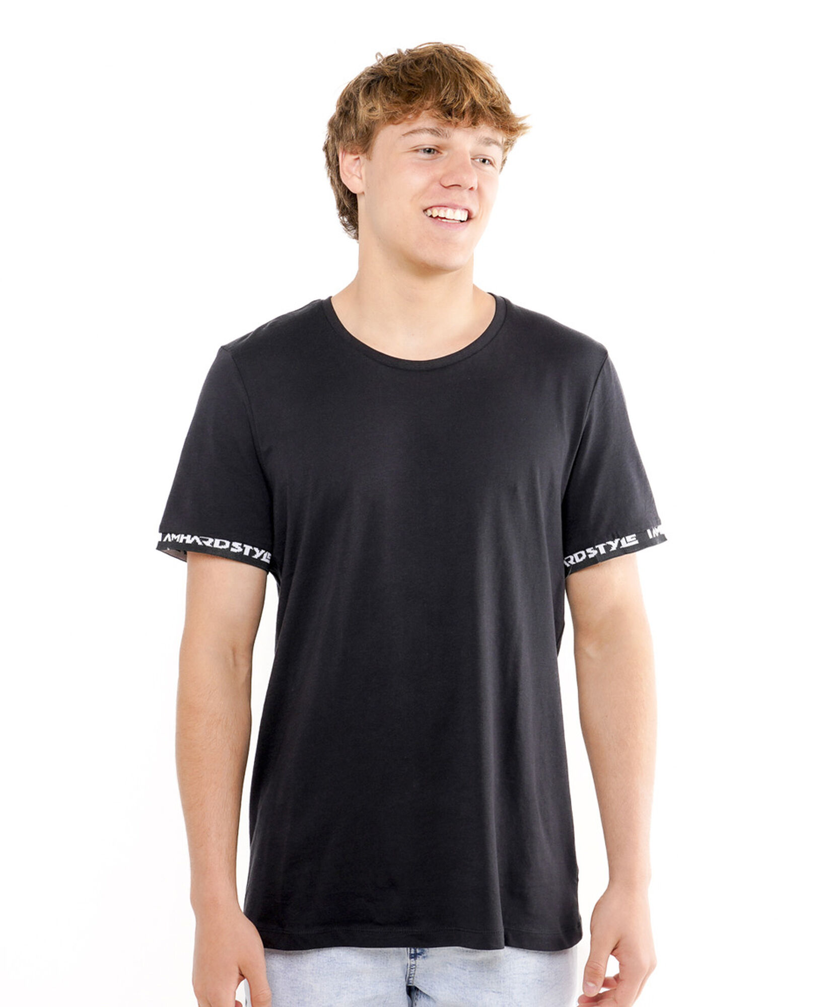 Polera hombre print manga Polera hombre print manga