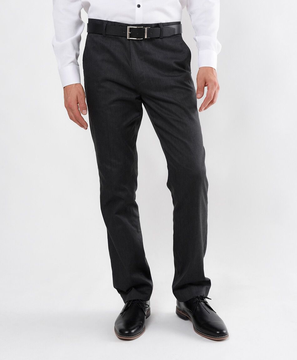 Pantal&oacute;n hombre cl&aacute;sico negro