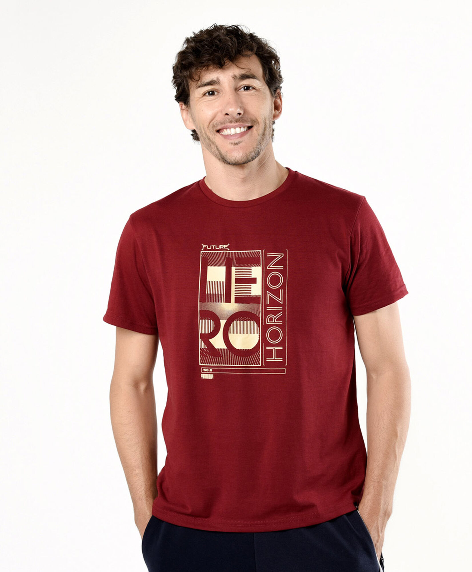 Polera deportiva hombre horizon Polera deportiva hombre horizon