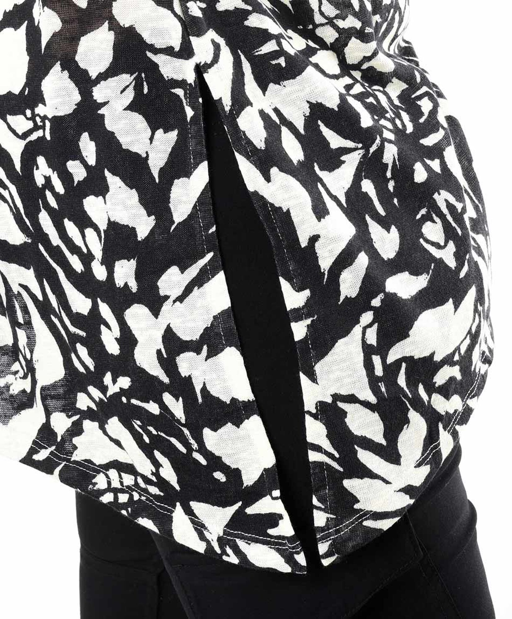 Polera mujer larga irregular Polera mujer larga irregular