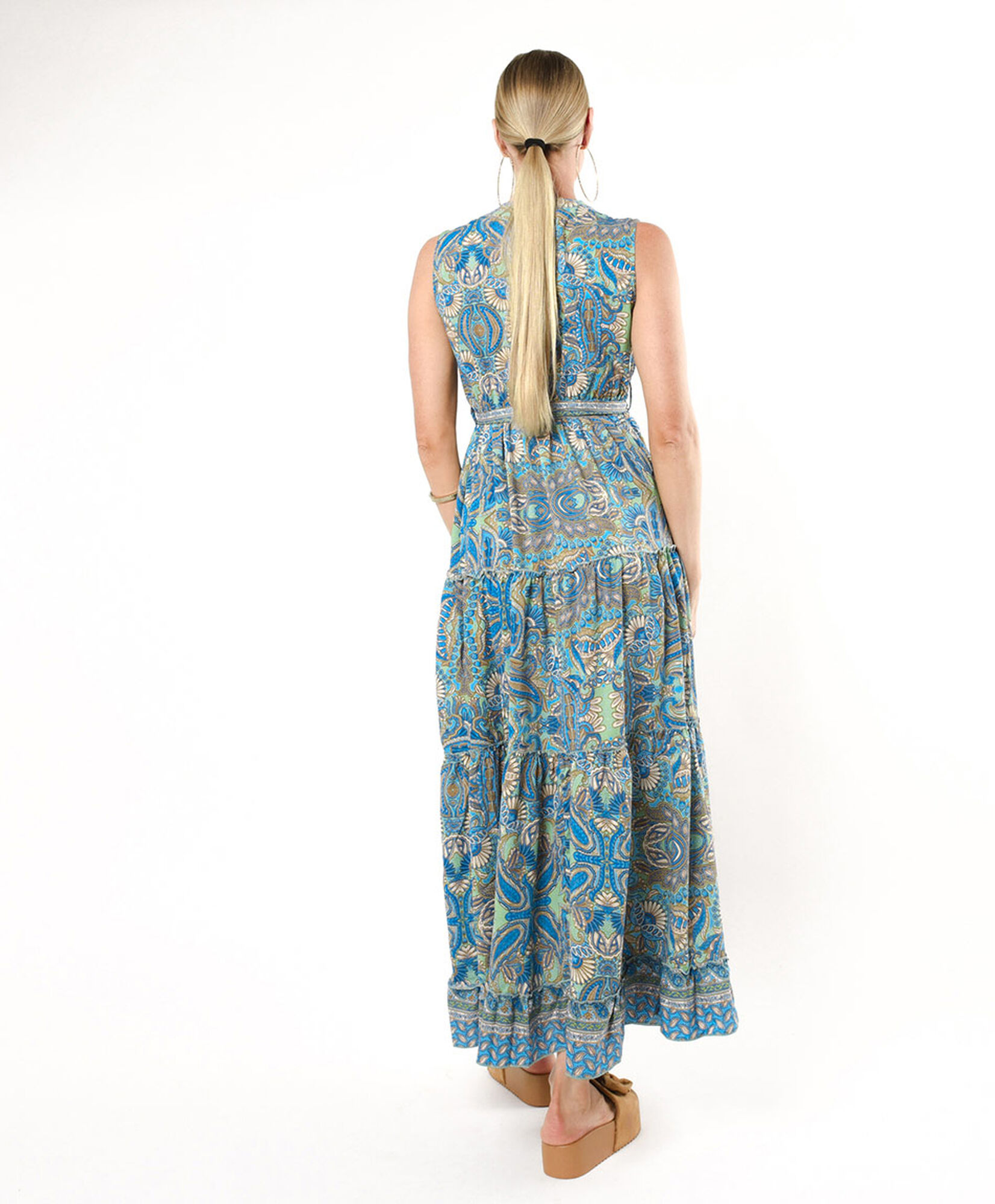 Vestido mujer maxi cruzado Vestido mujer maxi cruzado