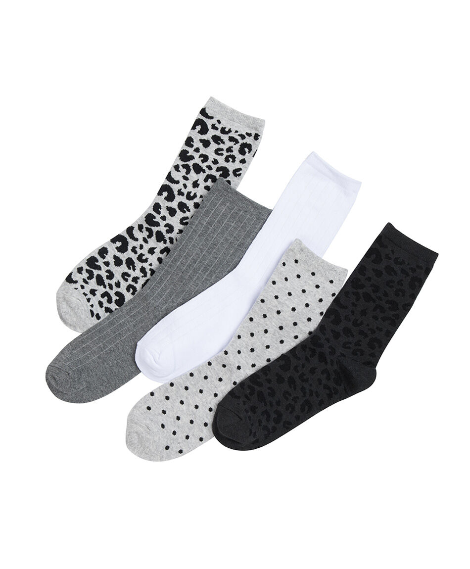 Pack 5 calcetines mujer mix