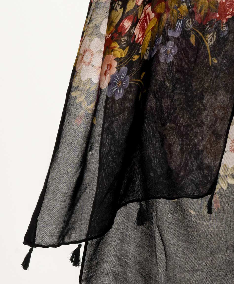 Pareo mujer floreado