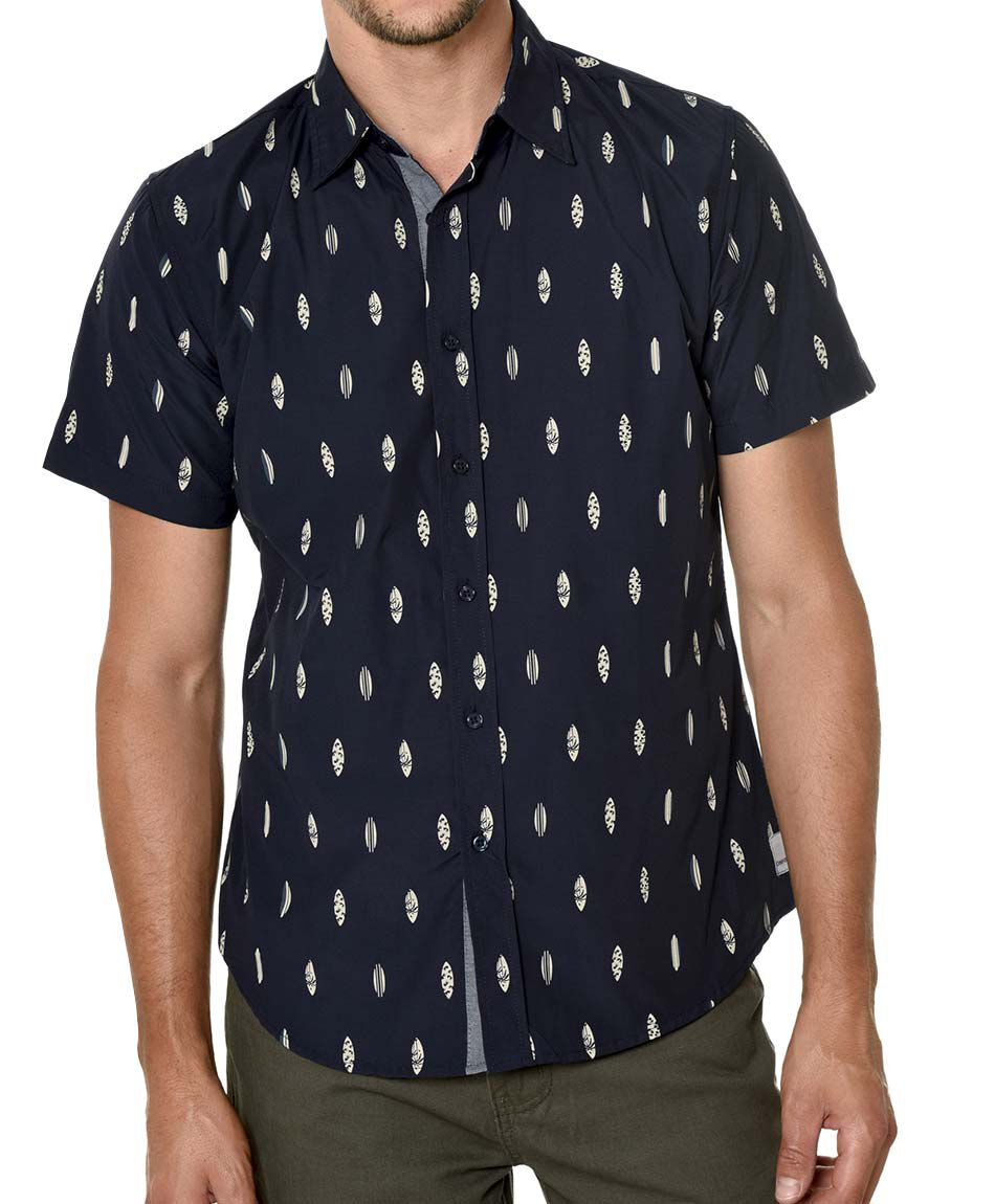 Camisa manga corta estampada