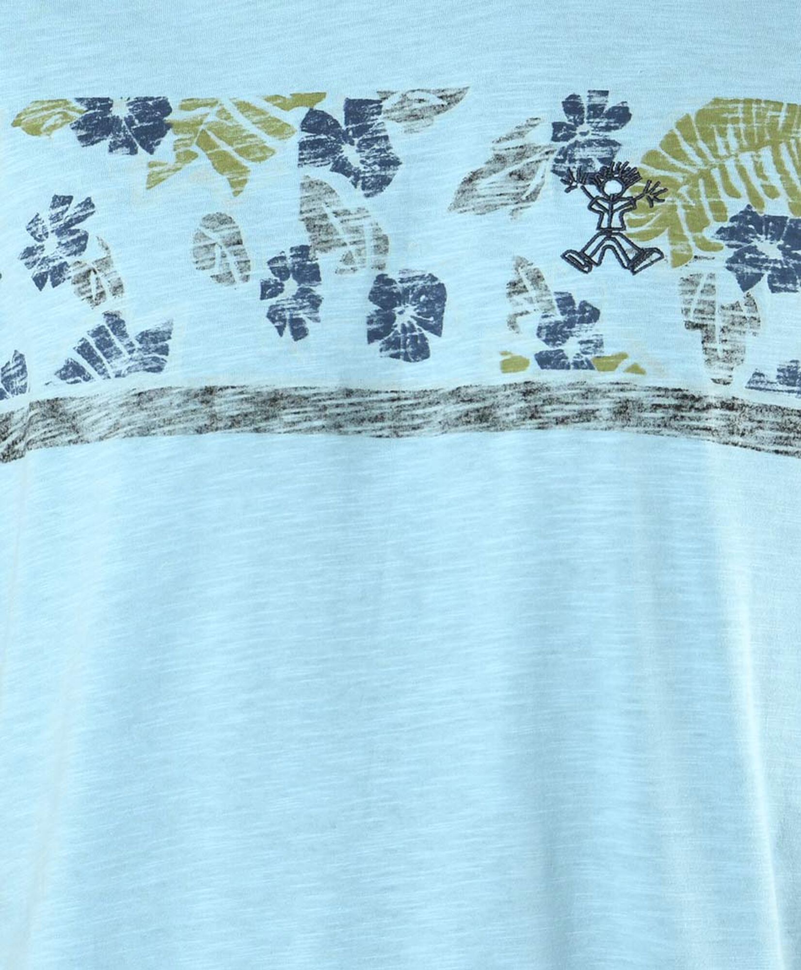 Polera hombre tropical dibujo Polera hombre tropical dibujo