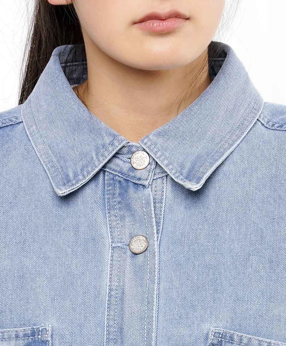 Chaqueta mujer denim oversize