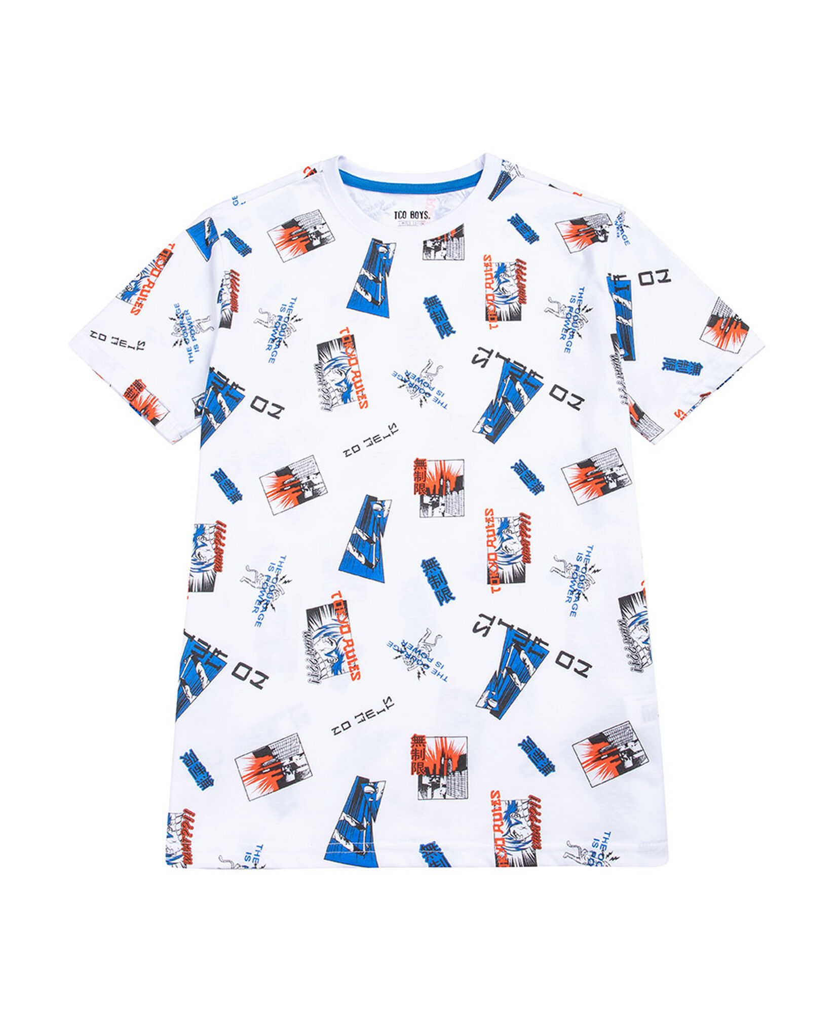 Polera niño blanca dibujos Polera niño blanca dibujos