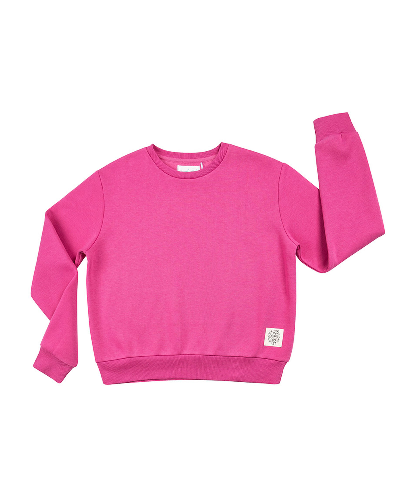 Polerón niña liso rosado Polerón niña liso rosado