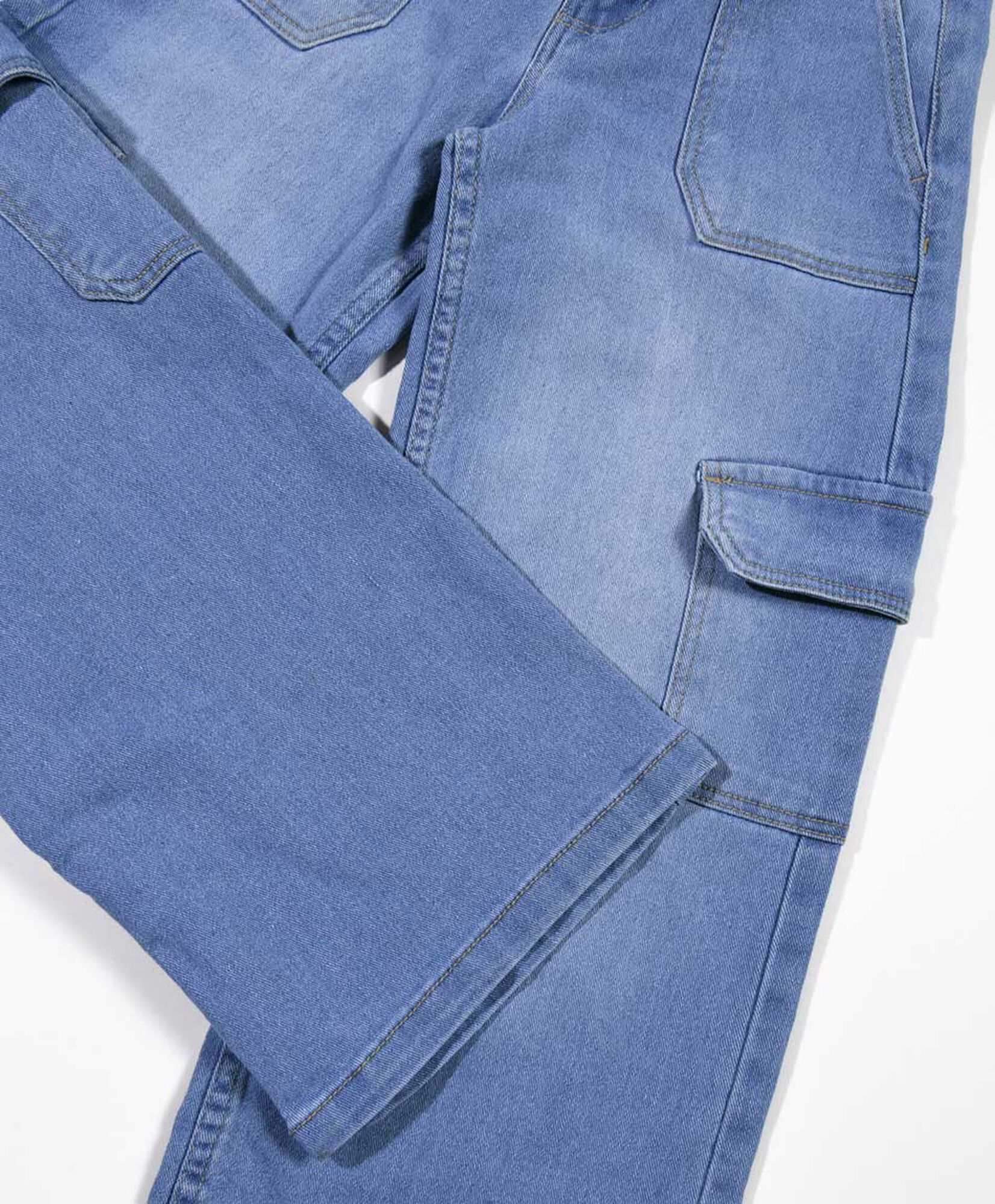 Jeans niña cargo wide Jeans niña cargo wide