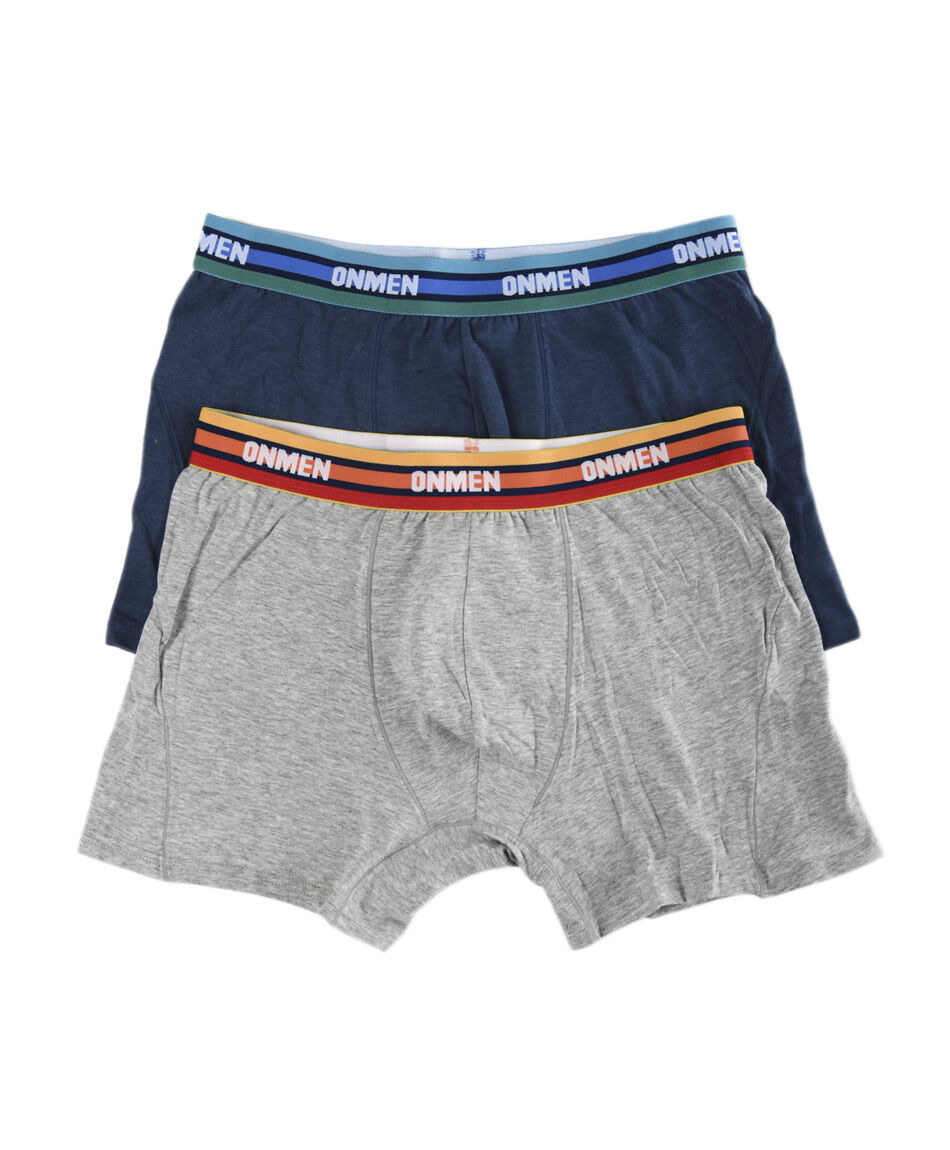 Pack 2 boxer hombre cintura multicolor
