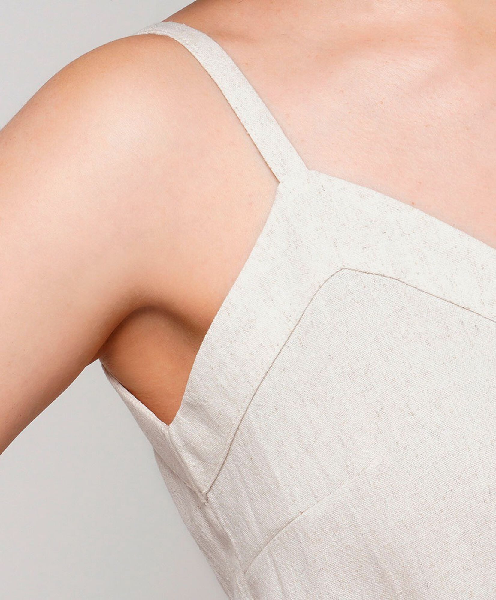 Blusa mujer top lino botones Blusa mujer top lino botones
