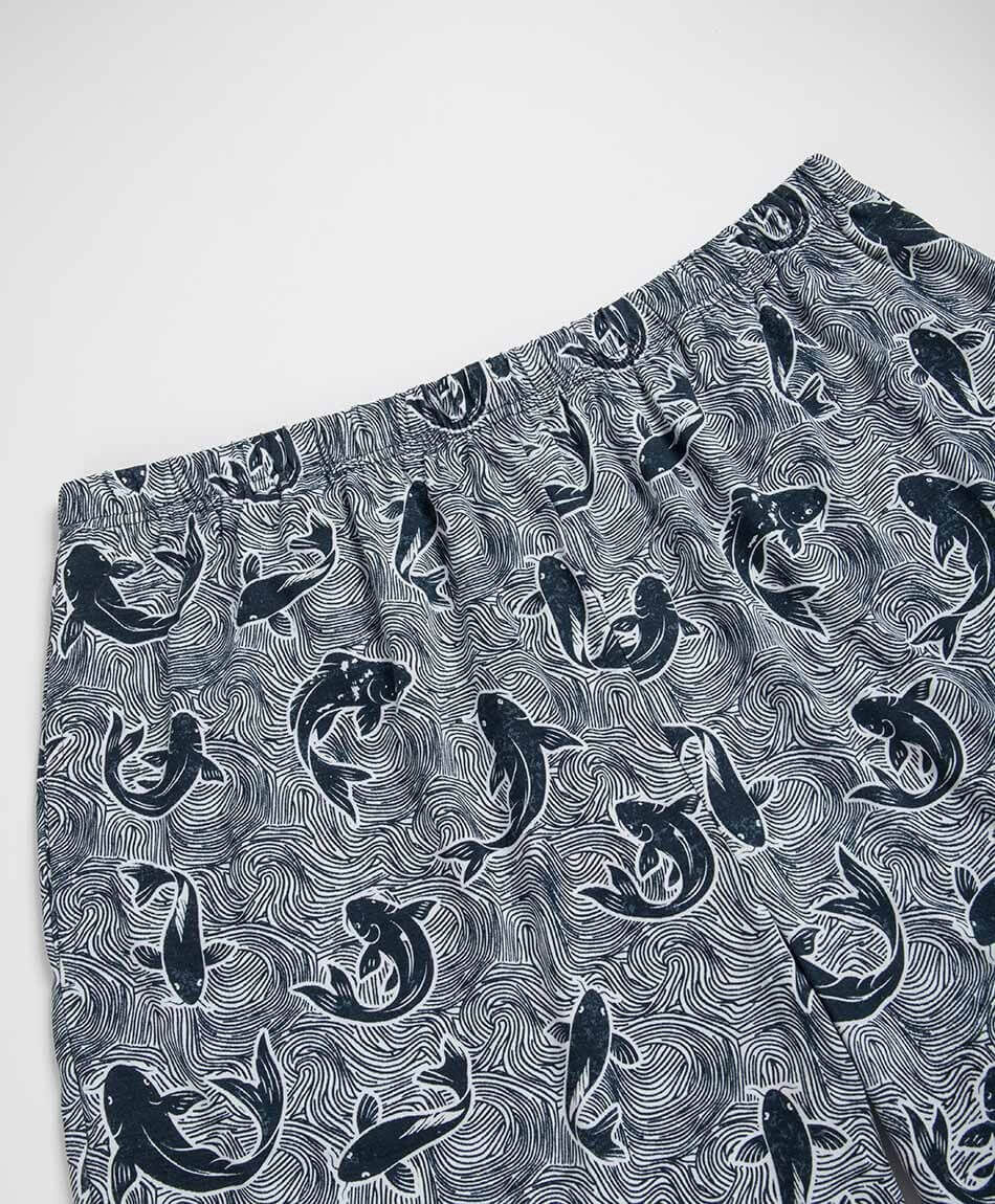 Pijama hombre pez