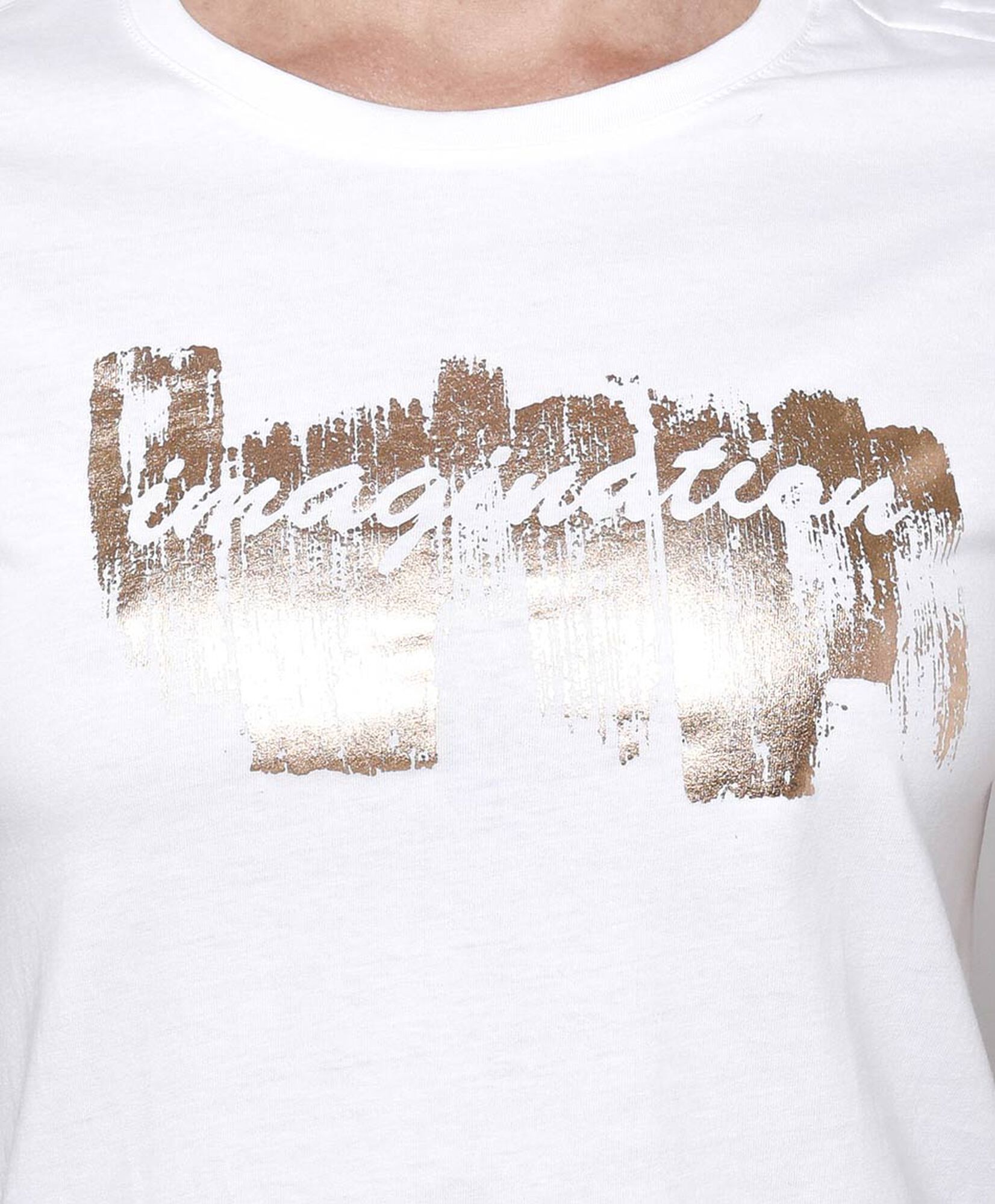 Polera mujer texto pinceleada Polera mujer texto pinceleada