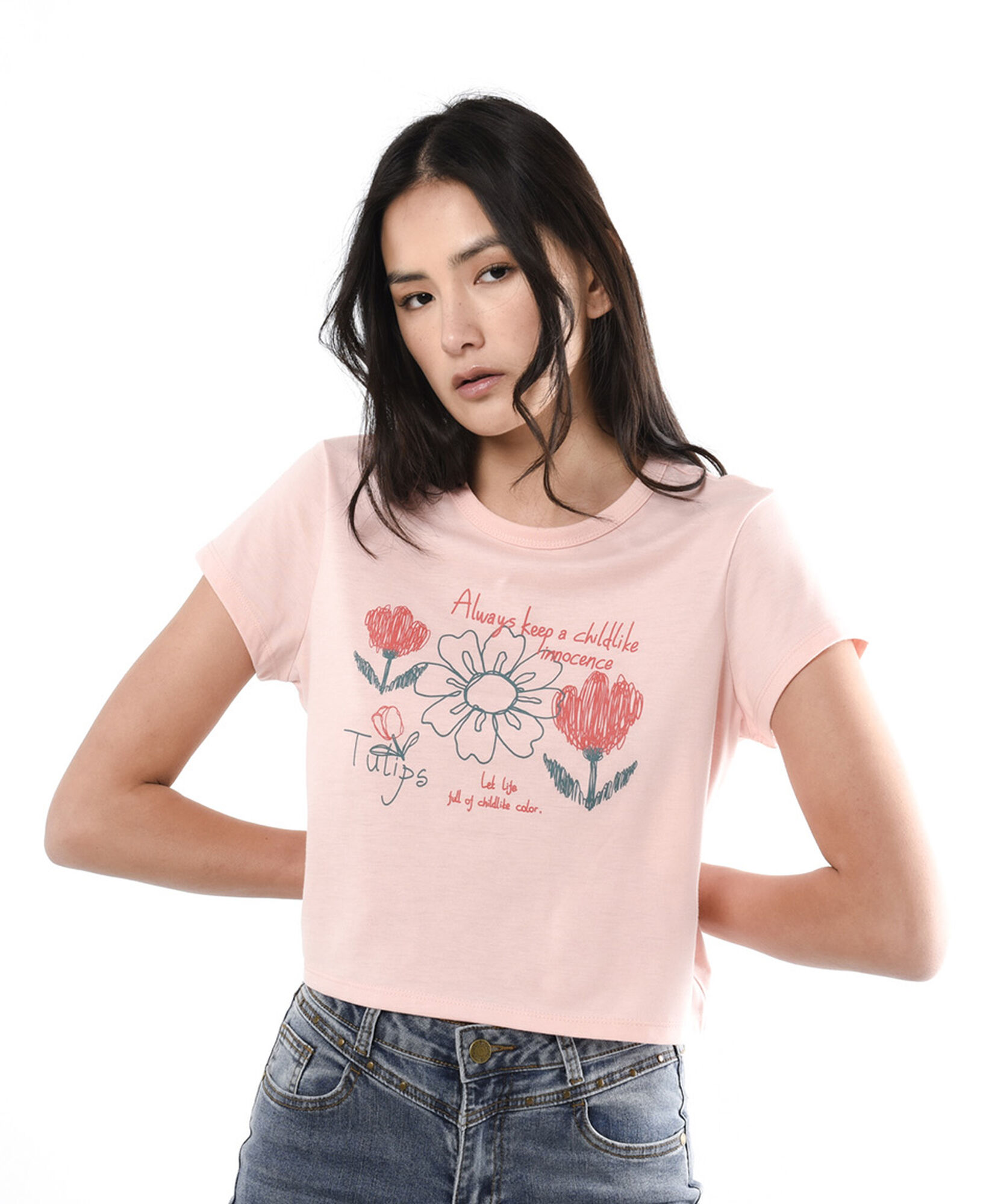Polera mujer dibujo Polera mujer dibujo