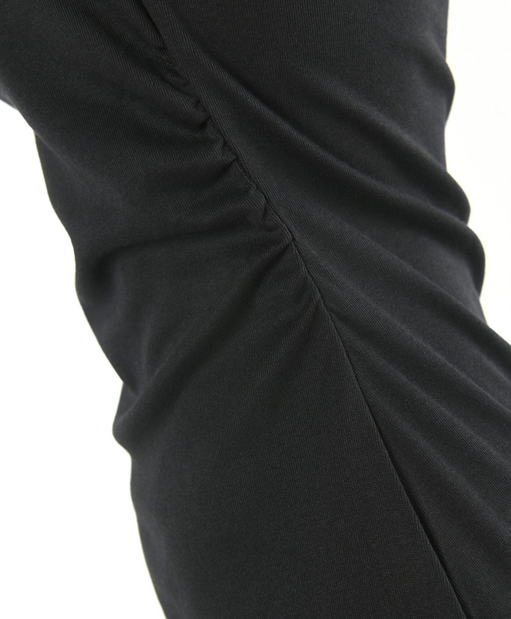 Vestido mujer drapeado negro Vestido mujer drapeado negro