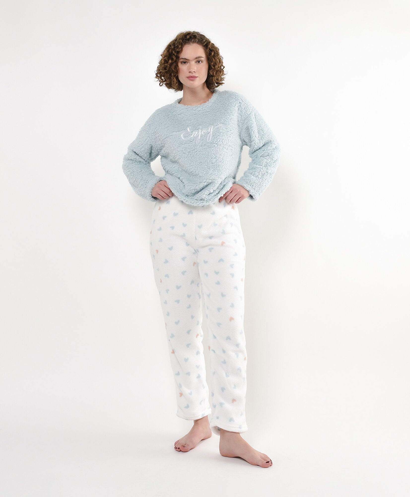Pijama mujer chiporro enjoy corazones Pijama mujer chiporro enjoy corazones