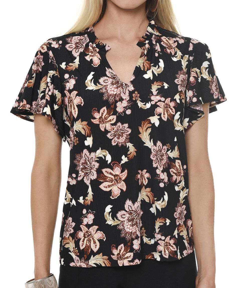 Polera estampada