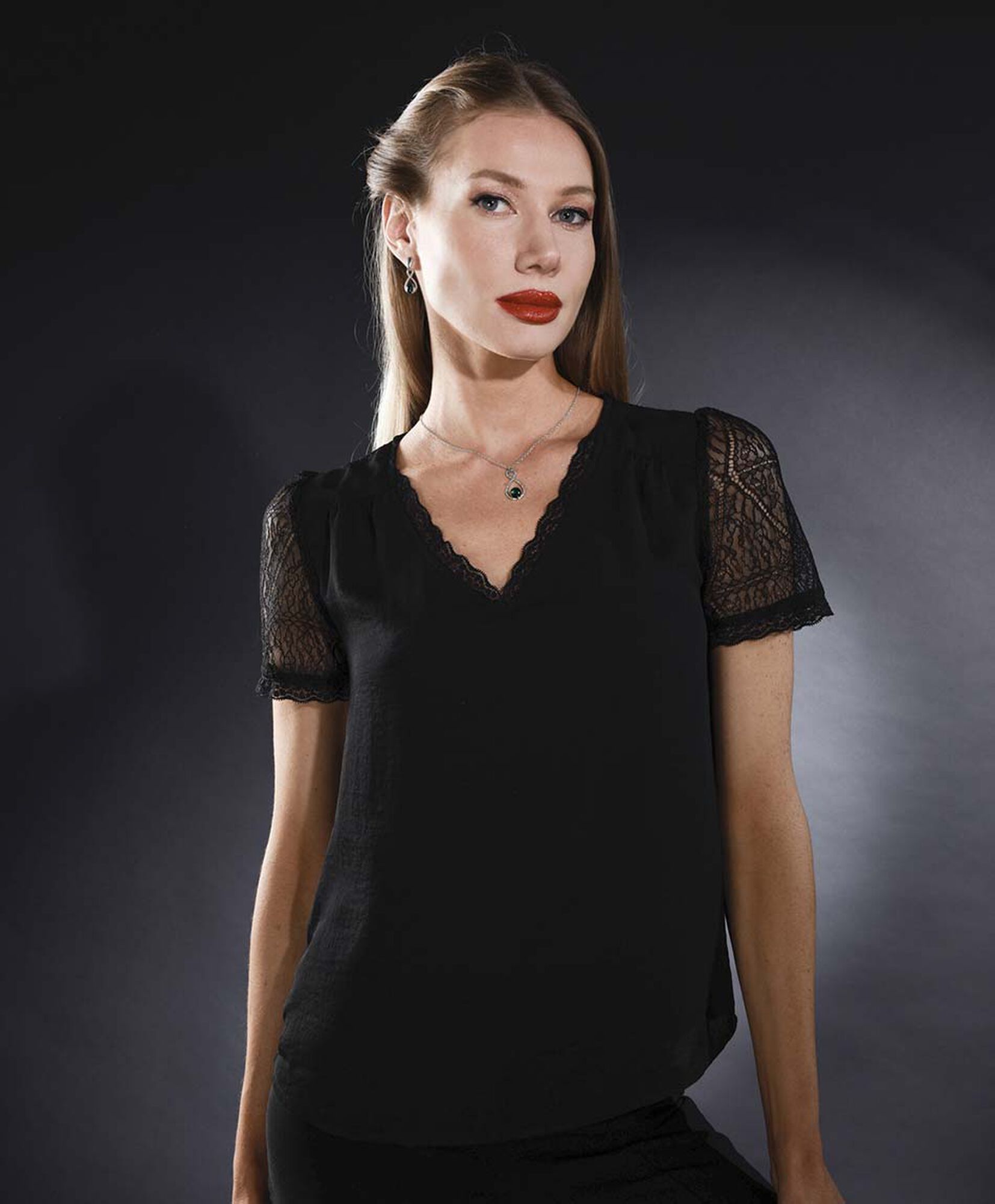 Blusa manga corta Blusa manga corta