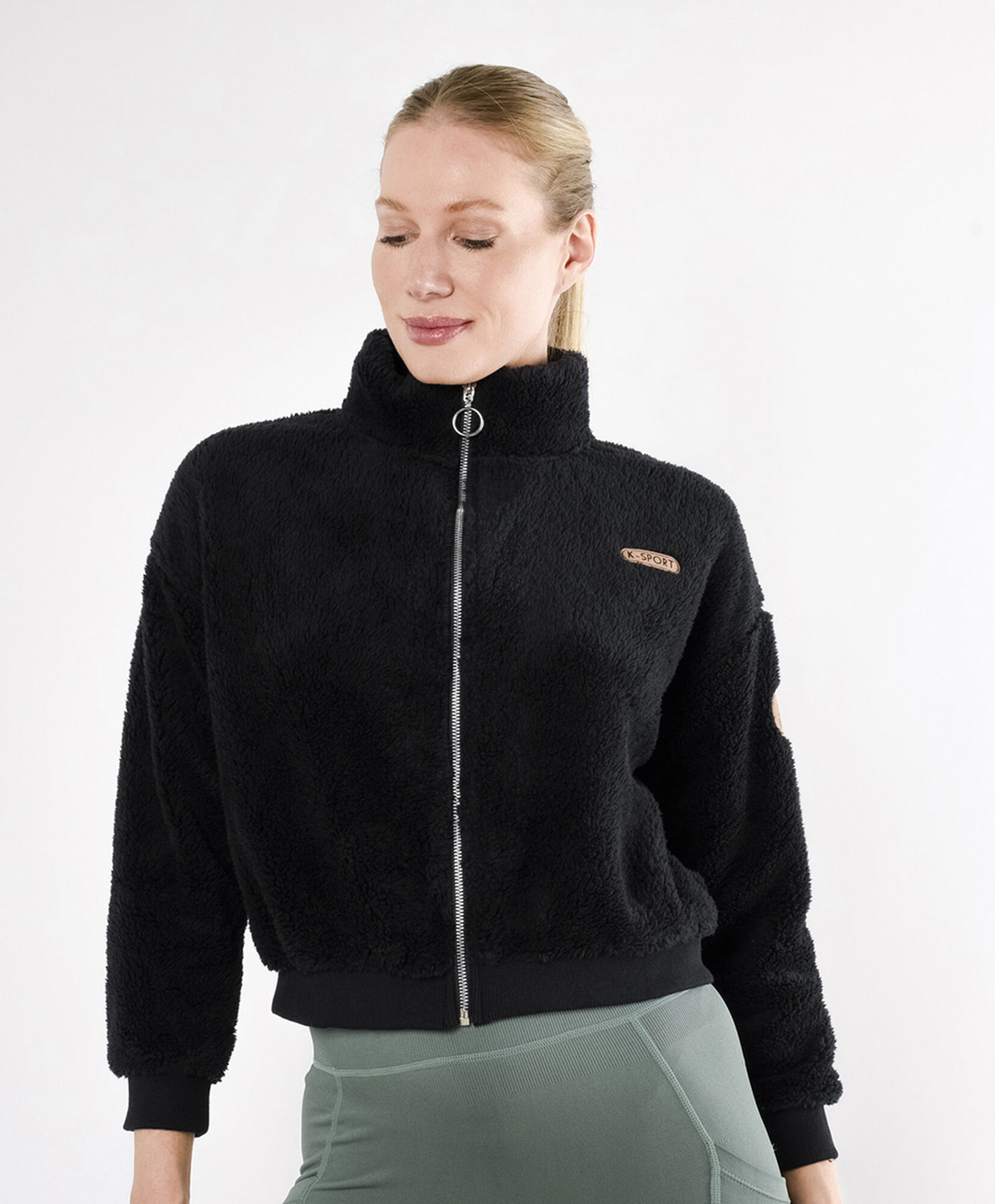 Polar deportivo mujer crop Polar deportivo mujer crop