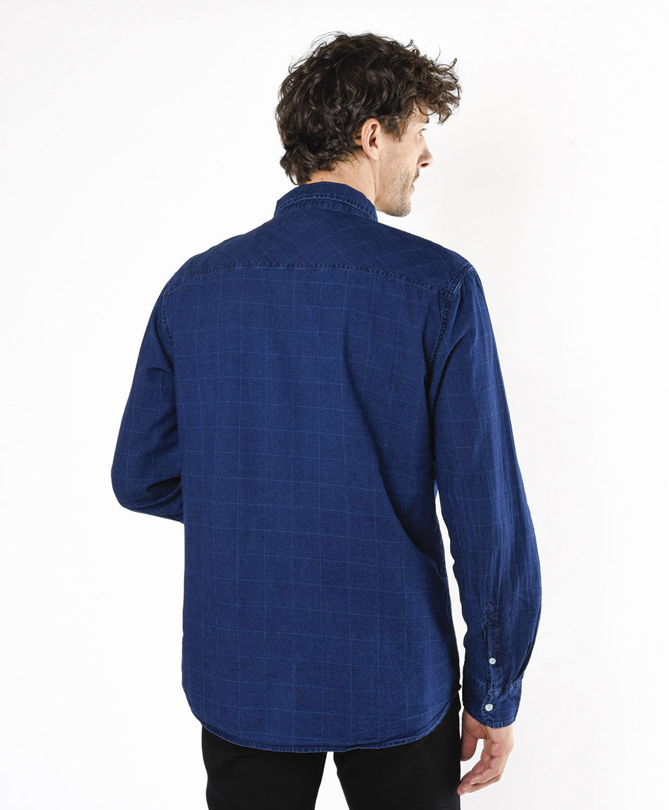 Camisa hombre denim