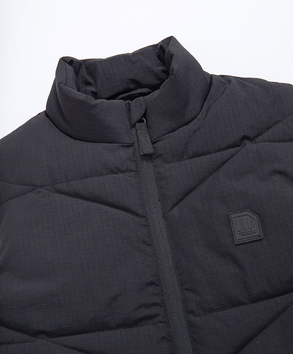 Parka ni&ntilde;o sin mangas negro noche