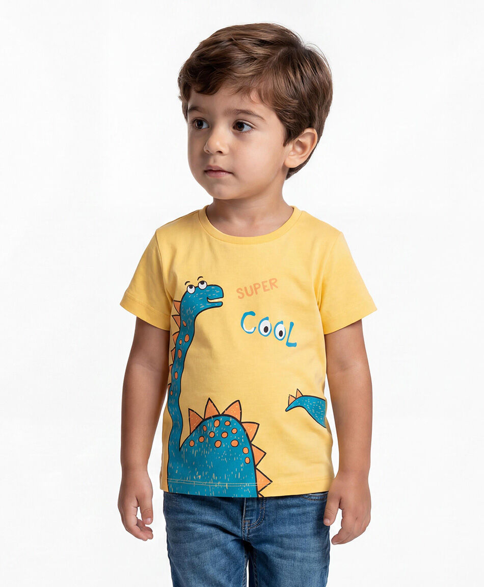 Polera beb&eacute; dinosaurio cool
